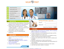 Tablet Screenshot of neuroprep.com